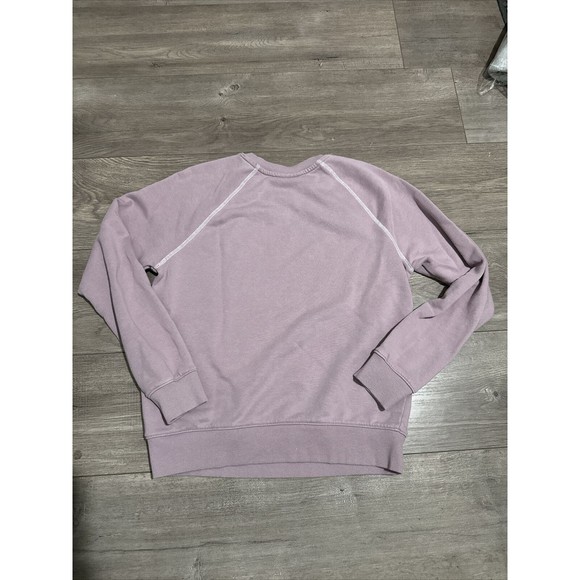 FILA Jumper Womens Small Grey Sports Sweatshirt Pullover Athletic Embroidered - Picture 3 of 4
